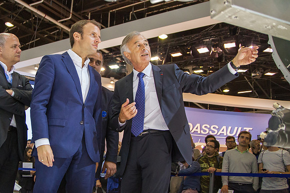 Sur le stand en 2015