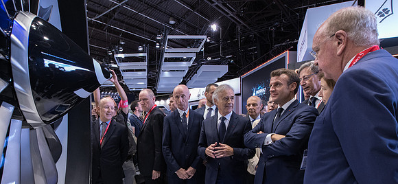 Sur le stand en 2019