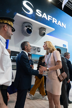 Sur le stand en 2025